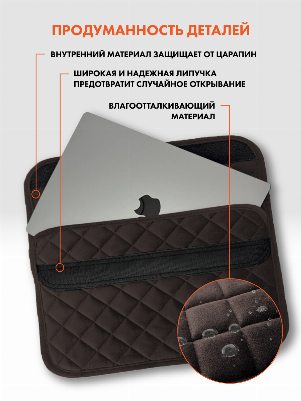 Шоколадный чехол для ноутбука